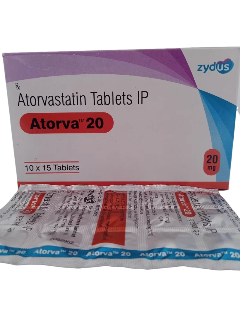 ATORVA 20 MG - 15 TABLETS - Image 2