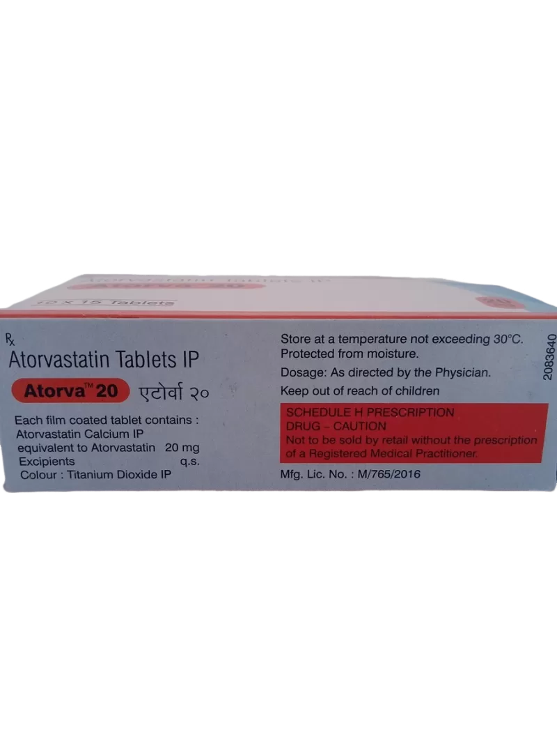 ATORVA 20 MG - 15 TABLETS - Image 3