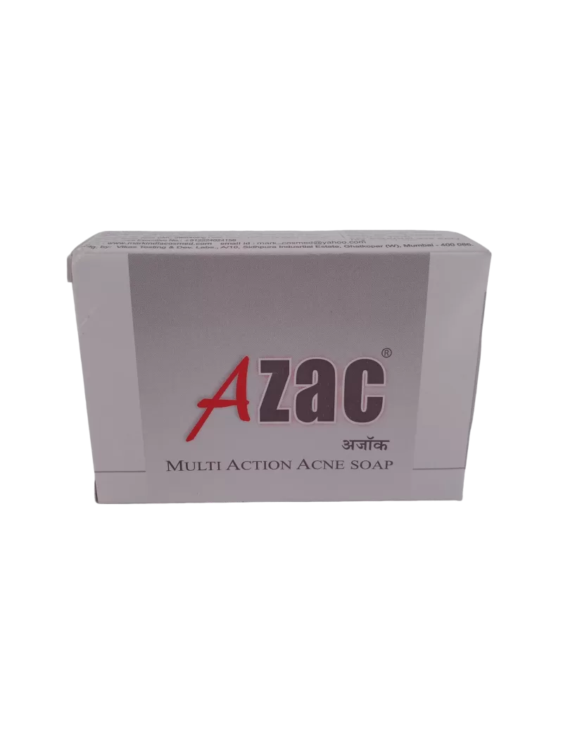 AZAC MULTI ACTION ACNE SOAP - 1 BAR 75gm