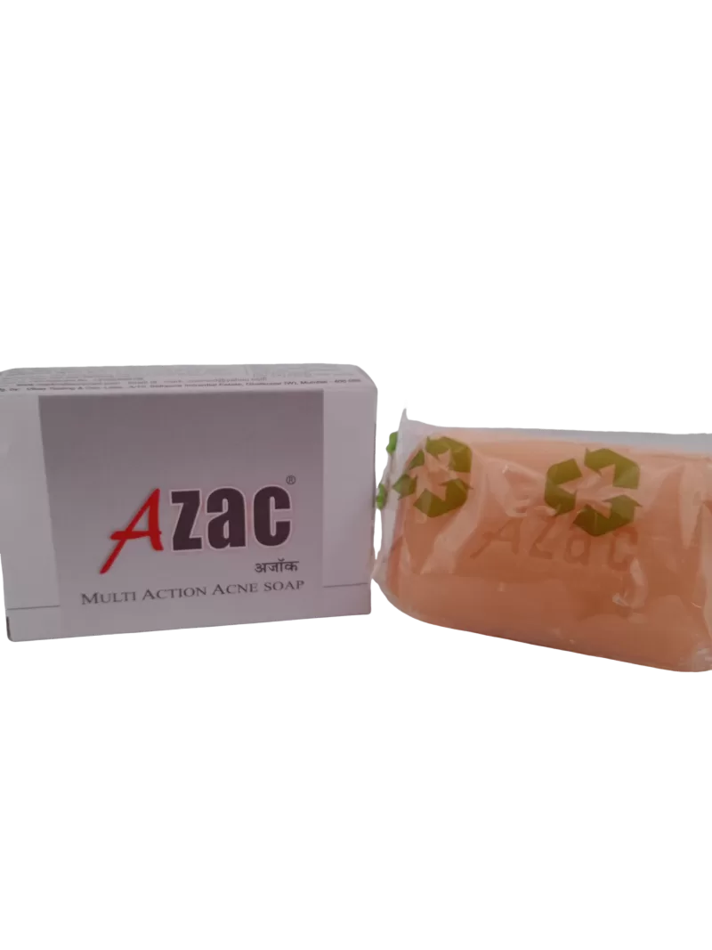 AZAC MULTI ACTION ACNE SOAP - 1 BAR 75gm - Image 2
