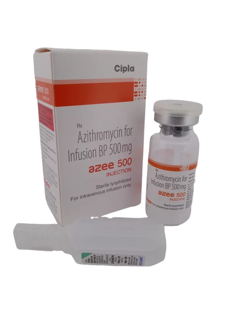 AZEE 500 INJECTION - 1 VIAL - Image 2