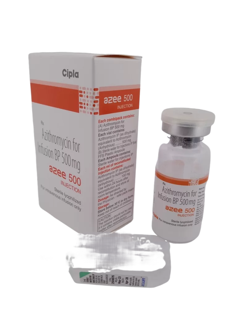 AZEE 500 INJECTION - 1 VIAL - Image 3