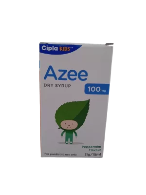 AZEE DRY SYRUP PEPPERMINT FLAVOUR 100 MG - 1 BOTTLE