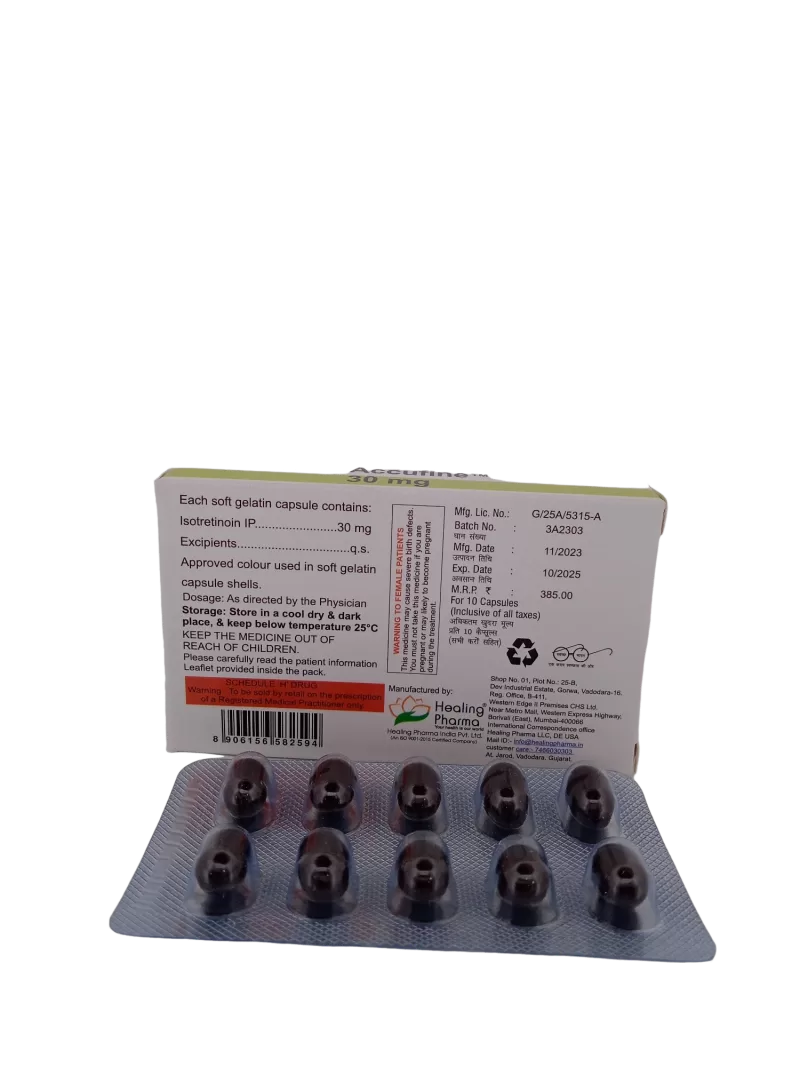 ACCUFINE 30 MG - 10 CAPSULES - Image 4