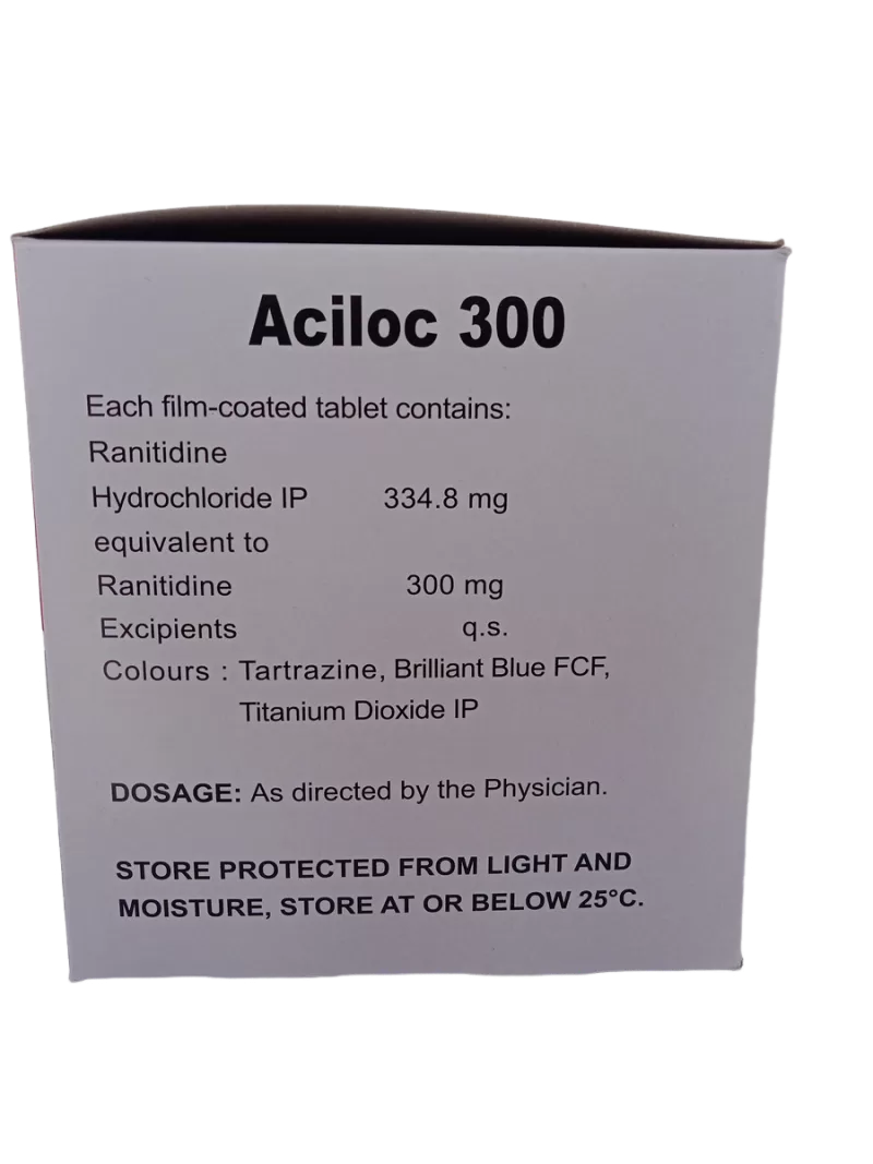 ACILOC 300 MG - 20 TABLETS - Image 4