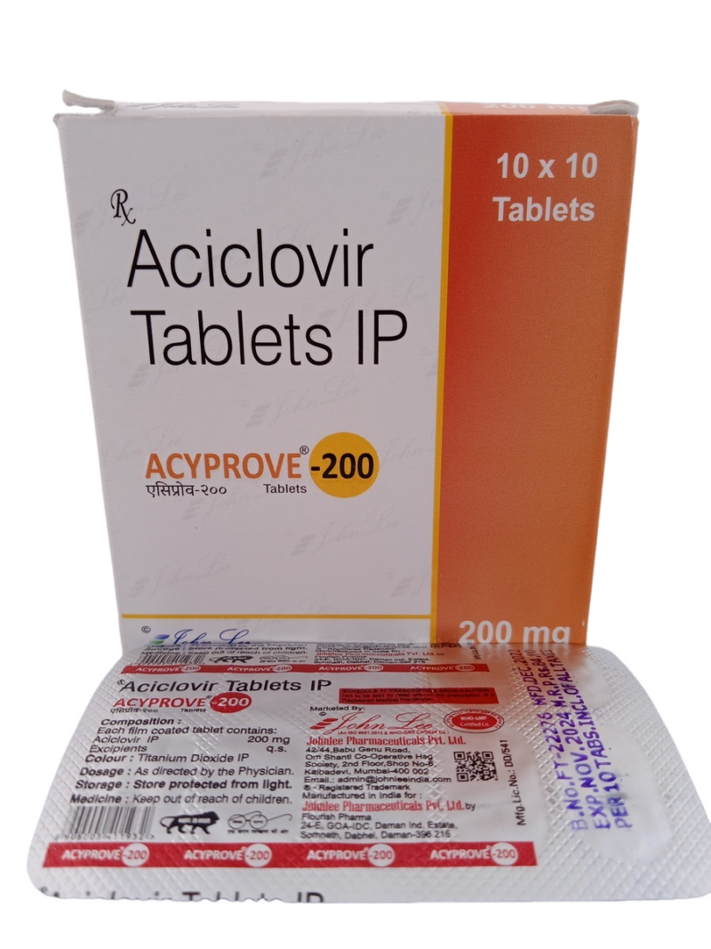 ACYPROVE 200 MG - 10 TABLETS - Image 3
