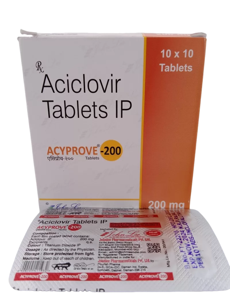 ACYPROVE 200 MG - 10 TABLETS - Image 3