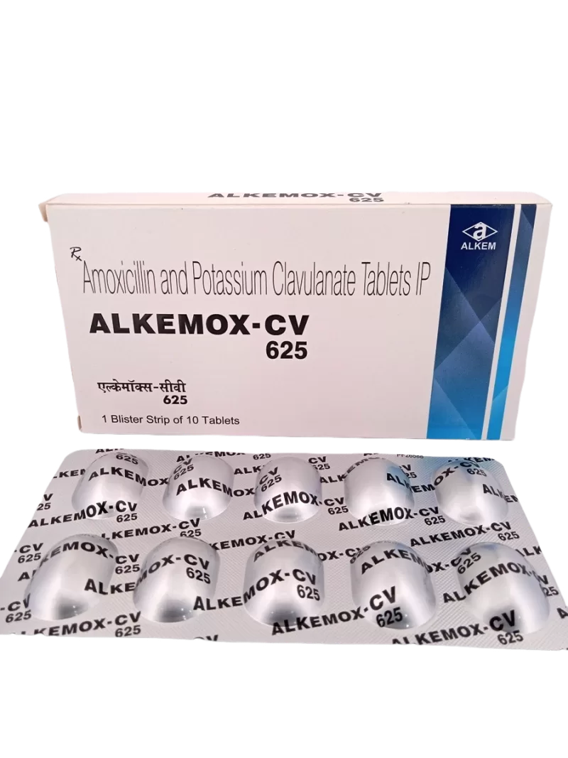 ALKEMOX-CV 625MG - 10 TABLETS