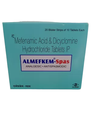 ALMEFKEM-SPAS - 10 TABLETS