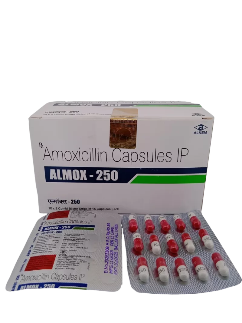 ALMOX 250 MG - 15 CAPSULES