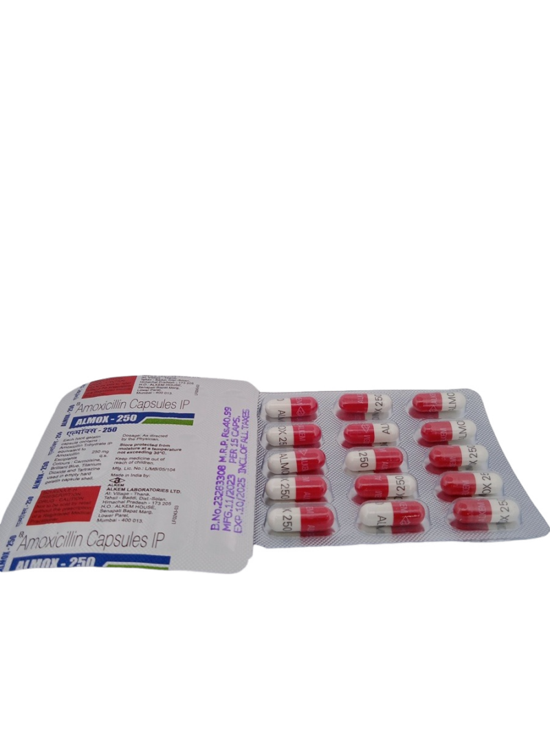 ALMOX 250 MG - 15 CAPSULES - Image 2
