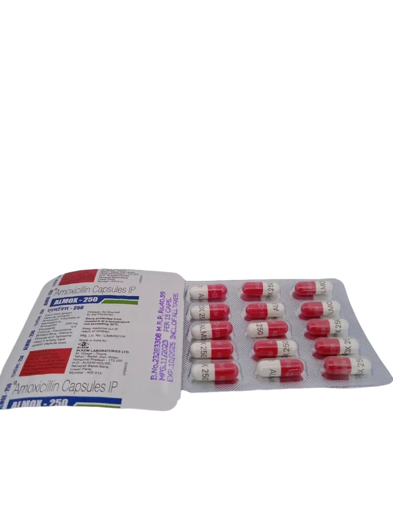 ALMOX 250 MG - 15 CAPSULES - Image 2