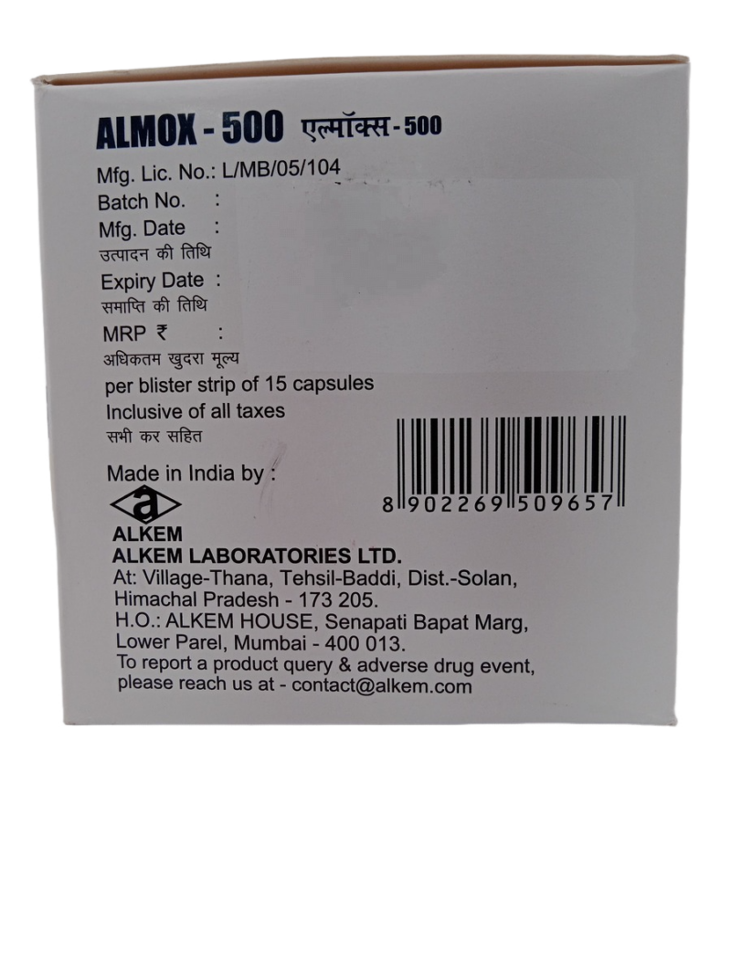 ALMOX 500 MG - 15 CAPSULE - Image 3