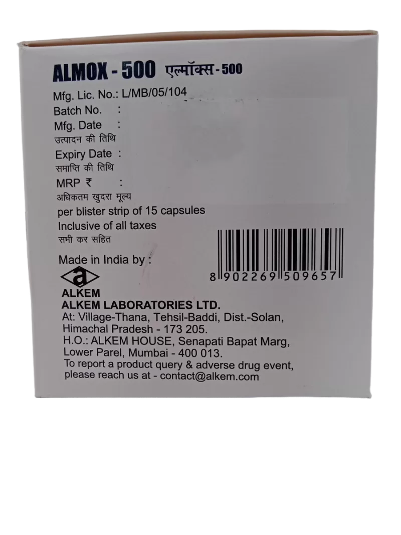 ALMOX 500 MG - 15 CAPSULE - Image 3