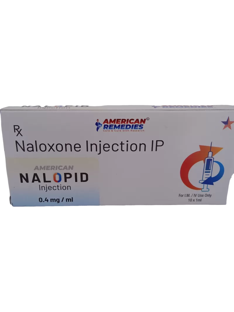 AMERICAN NALOPID INJECTION 0.4MG/ML - 10 AMPOULES