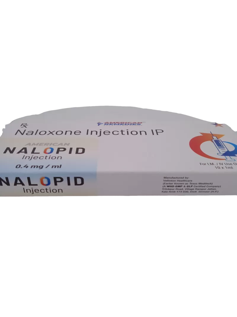 AMERICAN NALOPID INJECTION 0.4MG/ML - 10 AMPOULES - Image 3