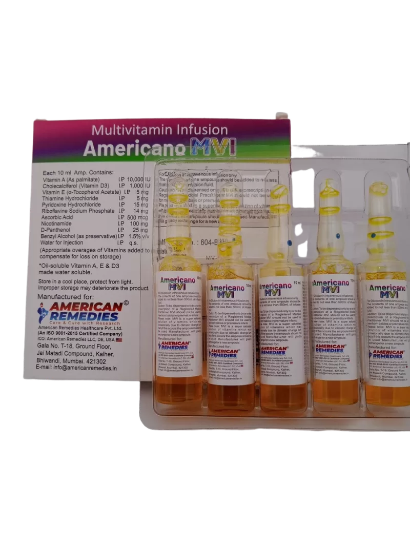 MVI INJECTION - 5 AMPOULES OF 10ML - Image 3