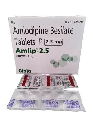 AMLIP 2.5 MG - 10 TABLETS