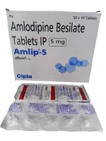 AMLIP 5 MG - 10 TABLETS