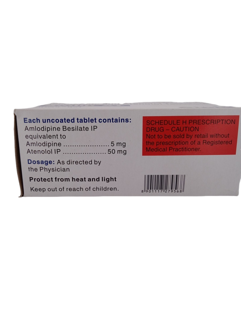 AMLIP AT 5MG+50MG -10 TABLET - Image 4