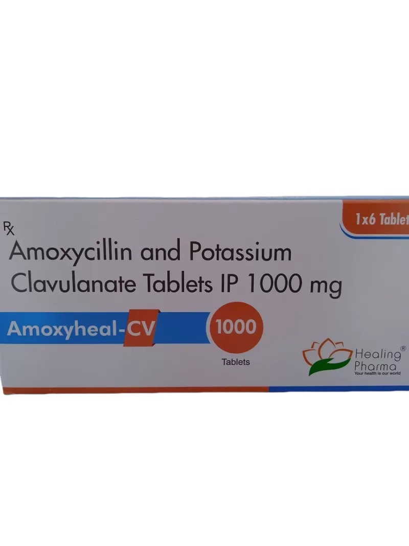 AMOXYHEAL CV 1000 MG - 6 TABLET