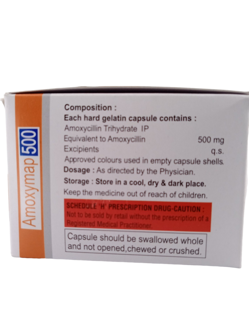AMOXYMAP 500 MG - 10 TABLETS - Image 4