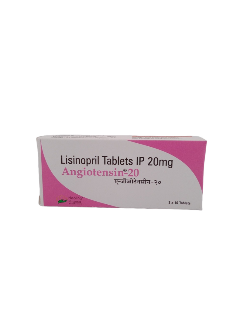 ANGIOTENSIN 20 MG - 10 TABLETS - Image 2