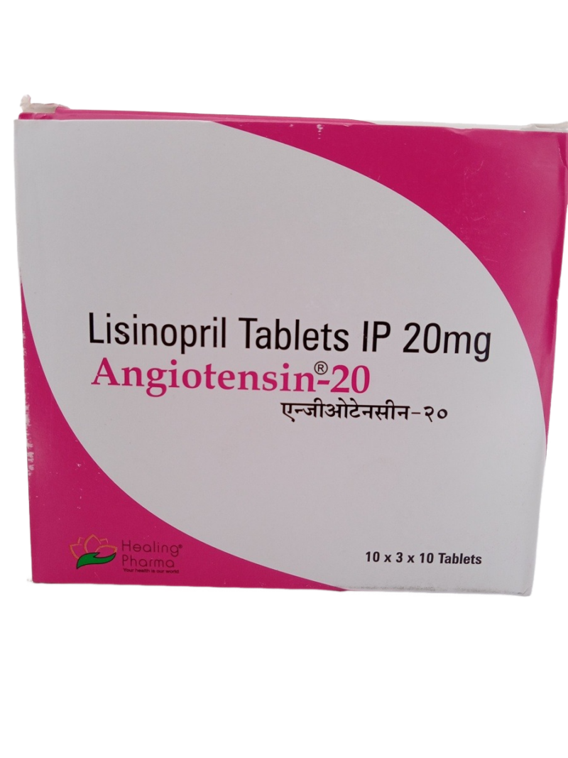 ANGIOTENSIN 20 MG - 10 TABLETS - Image 4