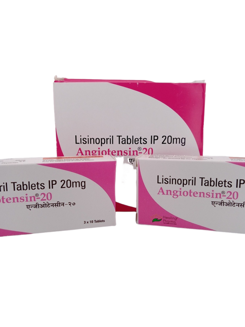 ANGIOTENSIN 20 MG - 10 TABLETS