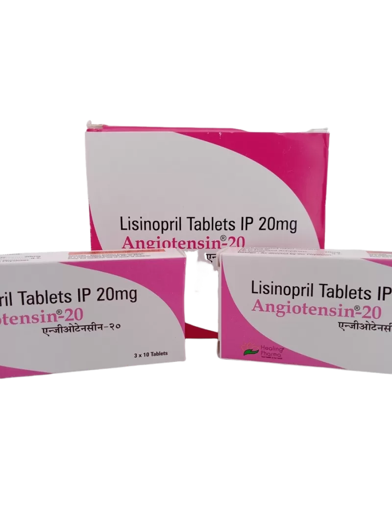 ANGIOTENSIN 20 MG - 10 TABLETS