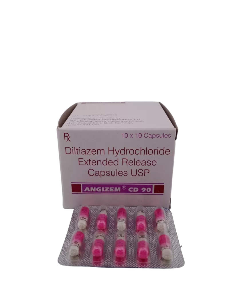 ANGIZEM CD 90 MG - 10 CAPSULES - Image 2