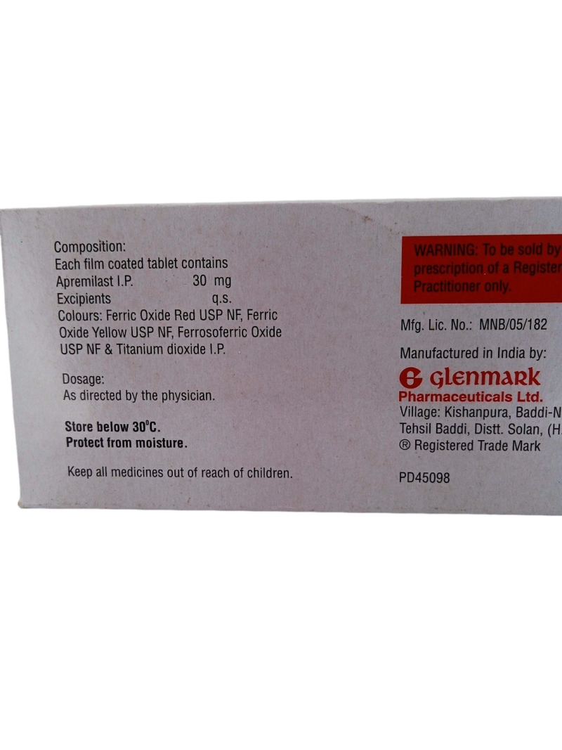 APREZO 30 MG - 10 TABLETS - Image 4