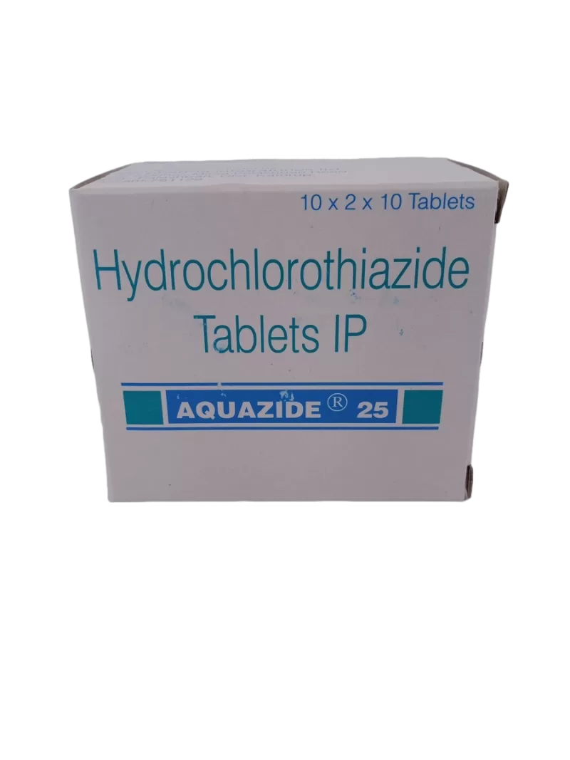 AQUAZIDE 25 MG - 10 TABLET