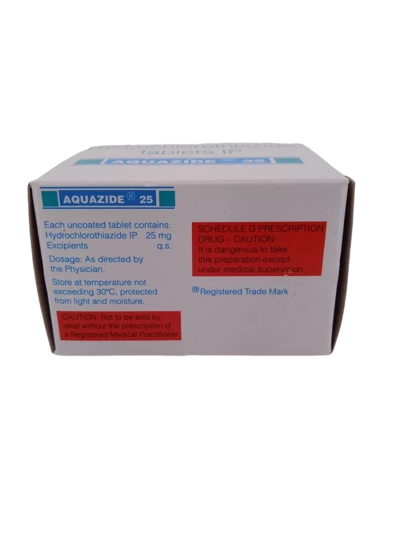 AQUAZIDE 25 MG - 10 TABLET - Image 4