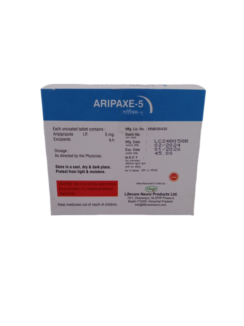 ARIPAXE 5 MG - 10 TABLET - Image 4