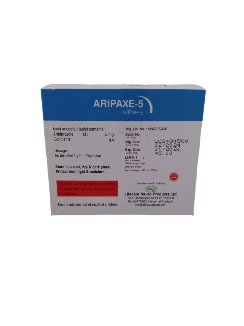 ARIPAXE 5 MG - 10 TABLET - Image 4