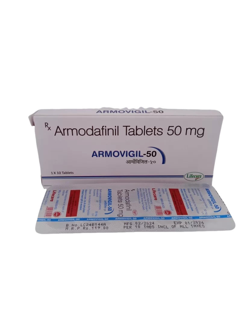 ARMOVIGIL 50 MG - 10 TABLETS - Image 3