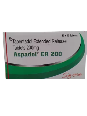 ASPADOL ER 200 MG - 10 TABLETS
