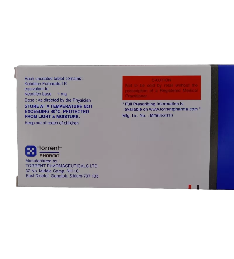ASTHAFEN 1 MG - 10 TABLETS - Image 4