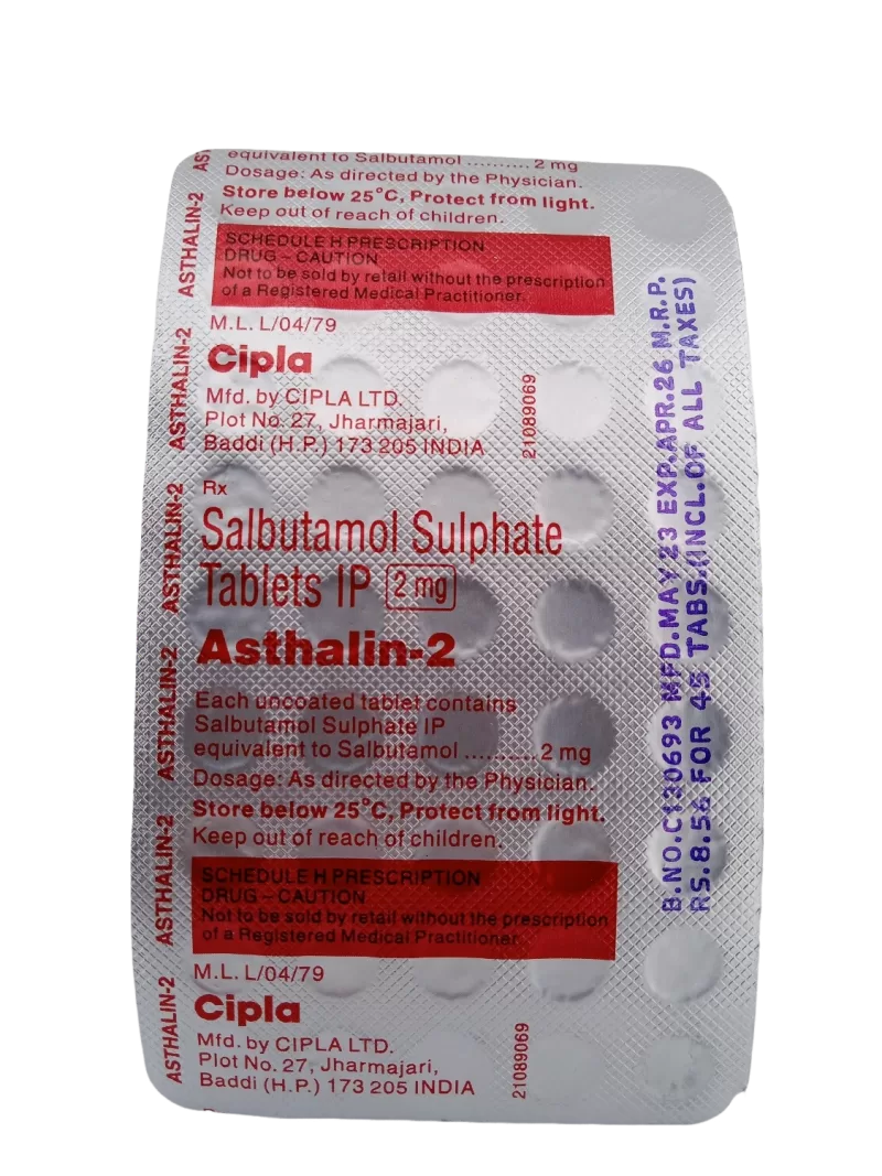 ASTHALIN 2 MG - 45 TABLET - Image 2