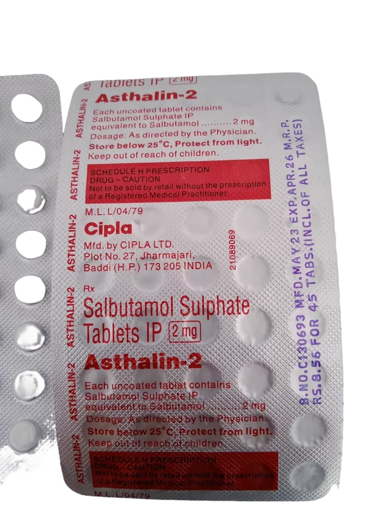 ASTHALIN 2 MG - 45 TABLET - Image 4