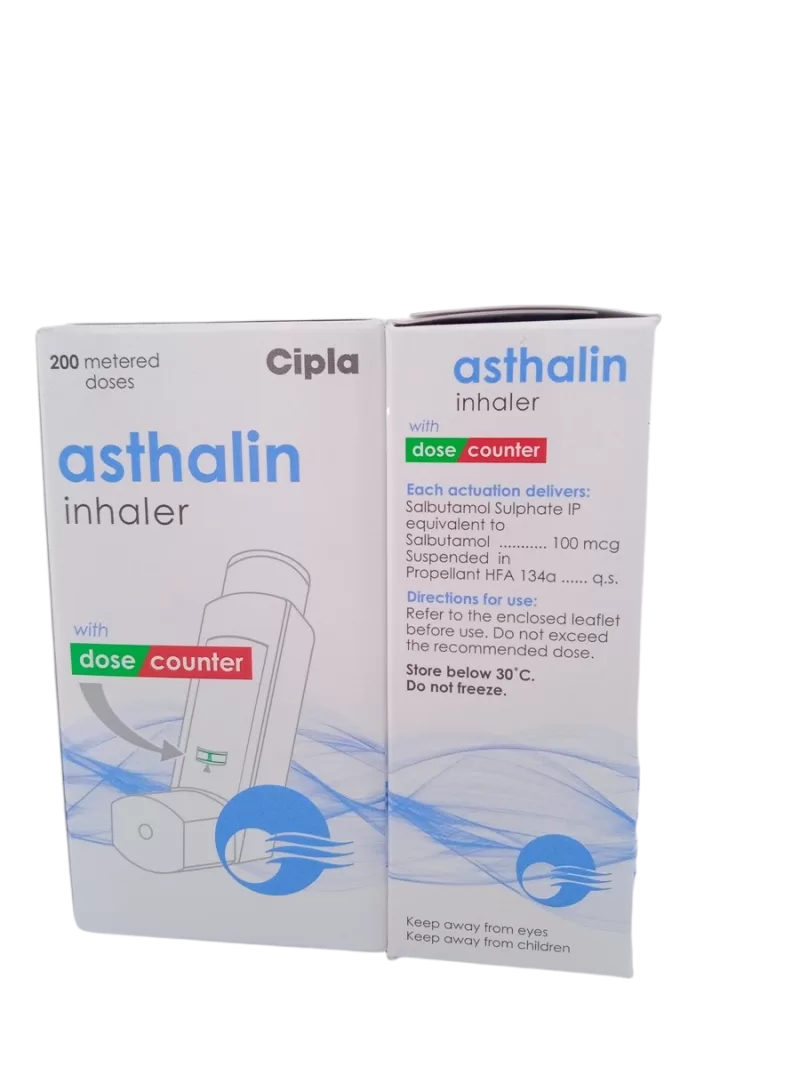 ASTHALIN 100MCG INHALER - 200 DOSE - Image 3