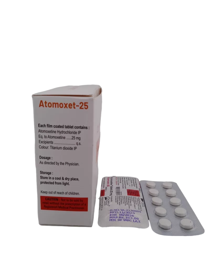 ATOMOXET 25 MG - 10 TABLET - Image 3