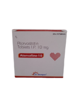 ATORVAFINE 10MG - 10 TABLET
