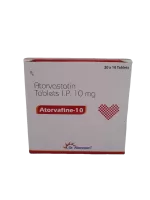 ATORVAFINE 10MG - 10 TABLET