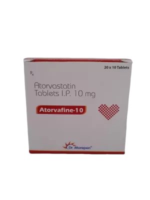 ATORVAFINE 10MG - 10 TABLET