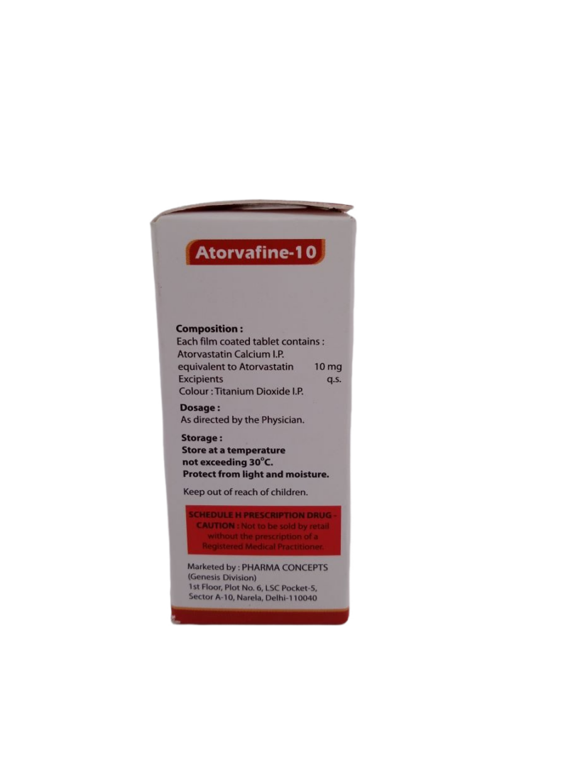 ATORVAFINE 10MG - 10 TABLET - Image 4