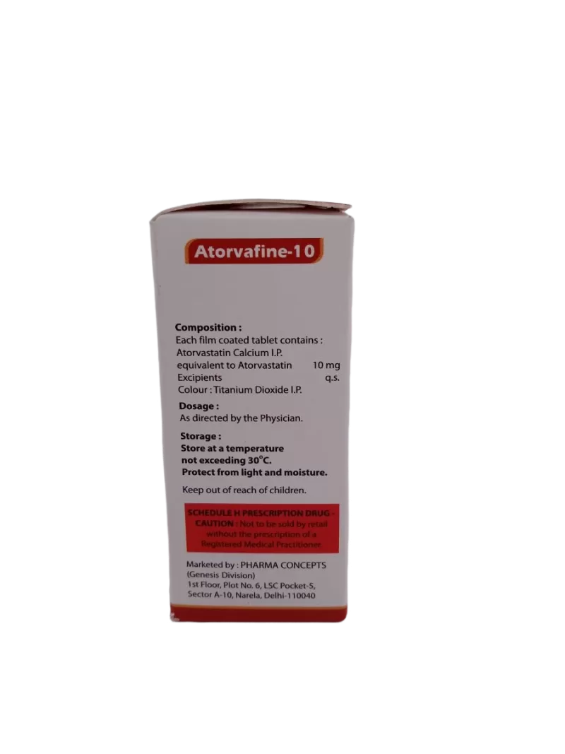 ATORVAFINE 10MG - 10 TABLET - Image 4