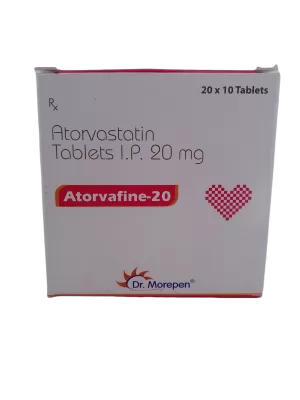 ATORVAFINE 20 MG - 10 TABLET