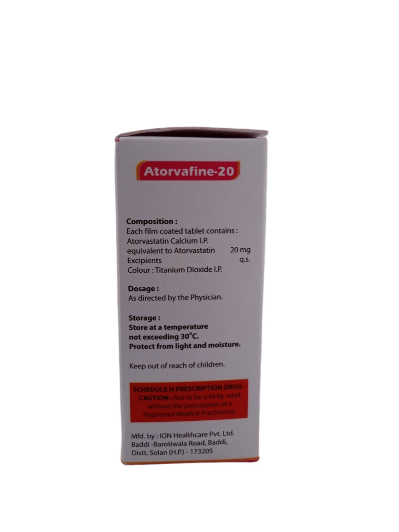 ATORVAFINE 20 MG - 10 TABLET - Image 4